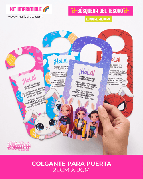 Kit Búsqueda del Huevo de Pascua