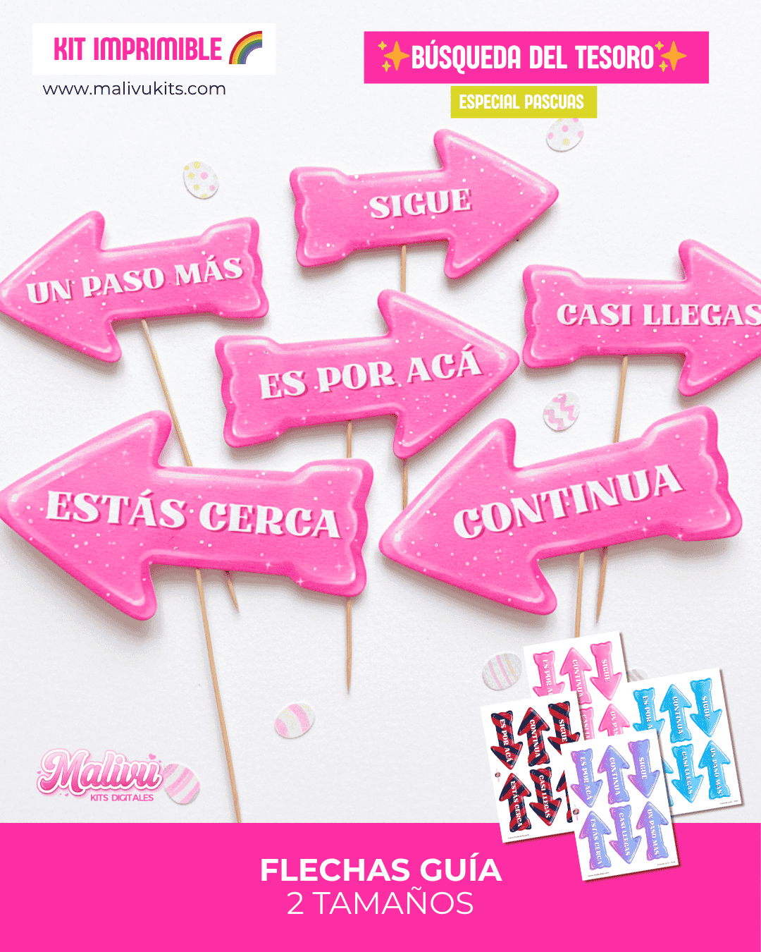 Kit Búsqueda del Huevo de Pascua